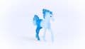 Schleich Elementa Water Flames Unicorn Foal