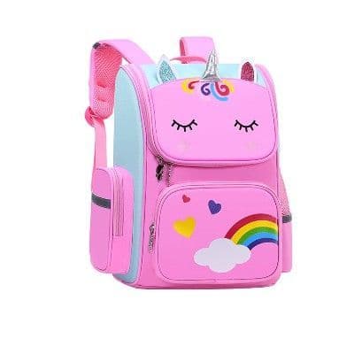 School Backpack for Girls Large Capacity Waterproof Light Weight Schoolbag