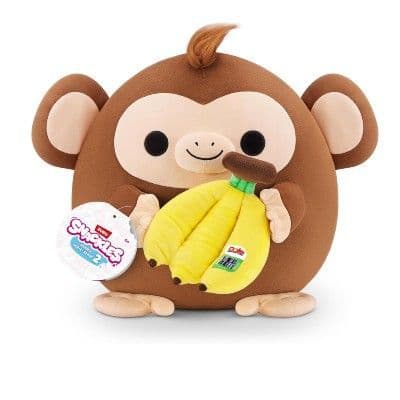 Snackles 8" Soft Plush - Monkey with Dole Banana