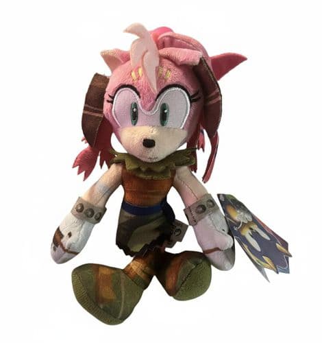 Sonic Prime Clip On Amy 8" Plush
