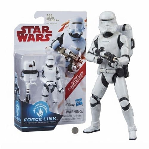 Star Wars Force Link First Order Flametrooper Figure