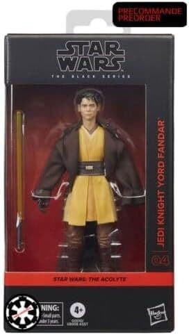 Star Wars The Black Series: The Acolyte  Jedi Knight Yord Fandar