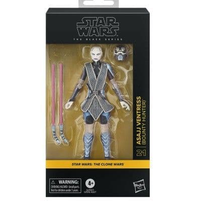 Star Wars: The Clone Wars Black Series Action Figure Asajj Ventress (Bounty Hunter) 15 cm