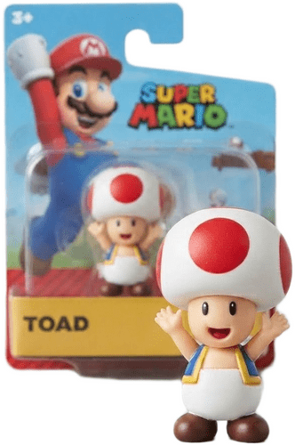 Super Mario 2.5" Toad Figure