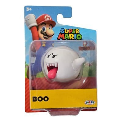 Super Mario 4- Inch Boo Figure with Coin
