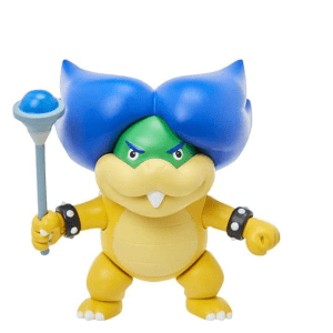 Super Mario 4- Inch Ludwig Figure with Magic Wand