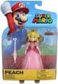 Super Mario 4- inch Princess Peach Figure with Umbrella