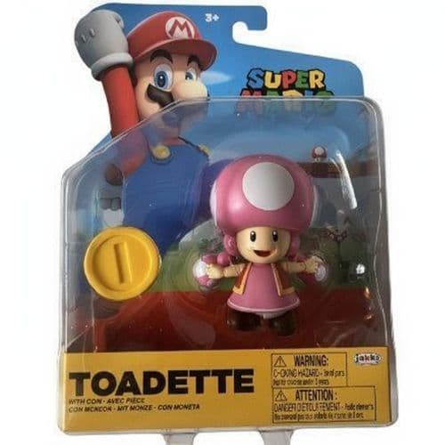 Super Mario 4 - Inch Toadette with Coin