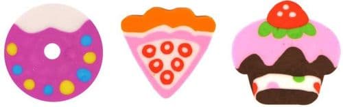 Sweet Shop Fun Erasers Pack of 6