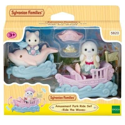 Sylvanian Families Amusement Park Ride Set - Ride the Waves