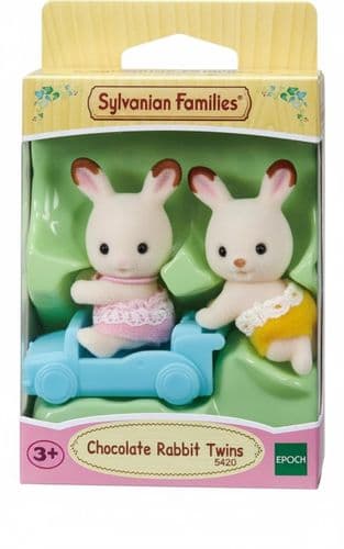 Sylvanian Families Chocolate Rabbit Twins