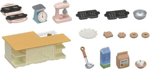 Sylvanian Families Kitchen Island Furniture Set 5442