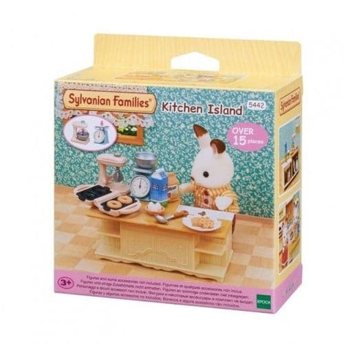 Sylvanian Families Kitchen Island Furniture Set 5442