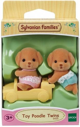 Sylvanian Families Toy Poodle Twins