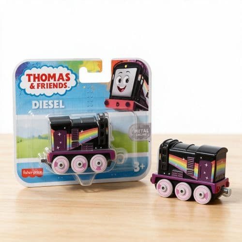 Thomas and Friends Rainbow Diesel Push-Along Train