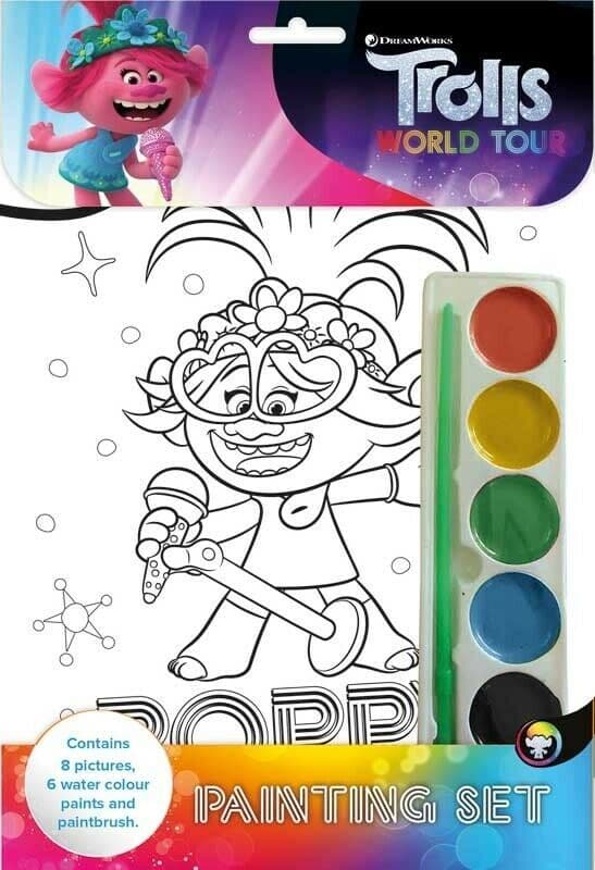 Trolls 2 World Tour Painting Set