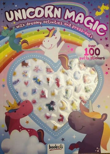 Unicorn Magic Puffy Sticker Book