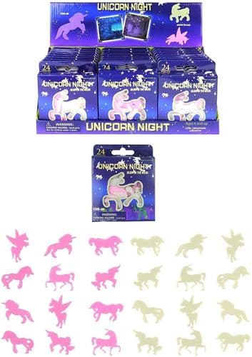 Unicorn Night Glow in the Dark Stickers