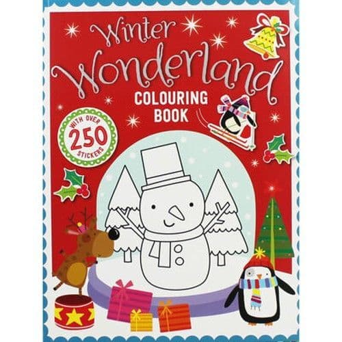 Winter Wonderland Colouring Activity Book