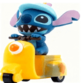 YuMe Stitch Yellow Motorcycle 2.2