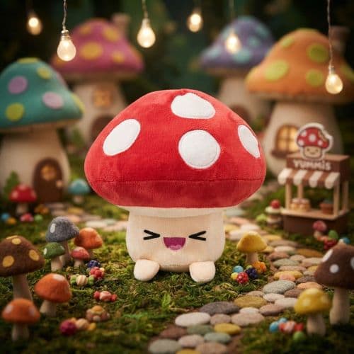 Yummis Plush Figure Mushroom 22 cm