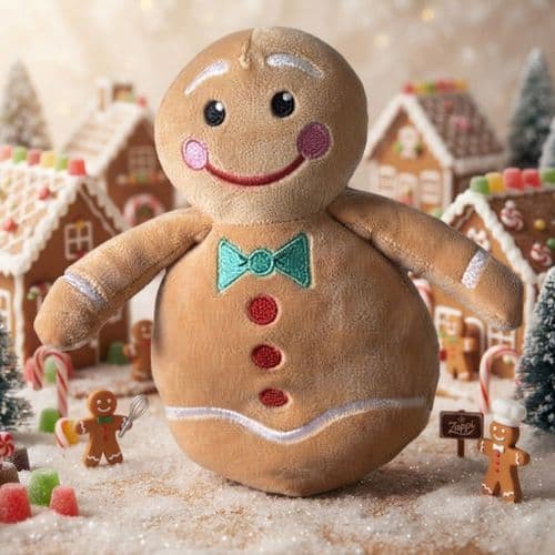 Zappi Gingerbread Man Plush