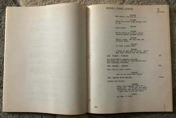 Alien Original Script