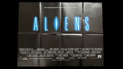 Aliens - UK Quad Film Poster | Sigourney Weaver