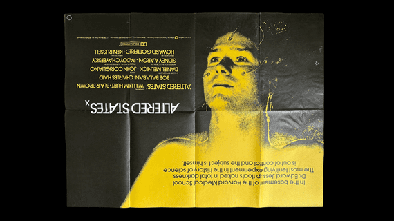 Altered States - UK Quad Film Poster | Ken Russell | William Hurt (MF)
