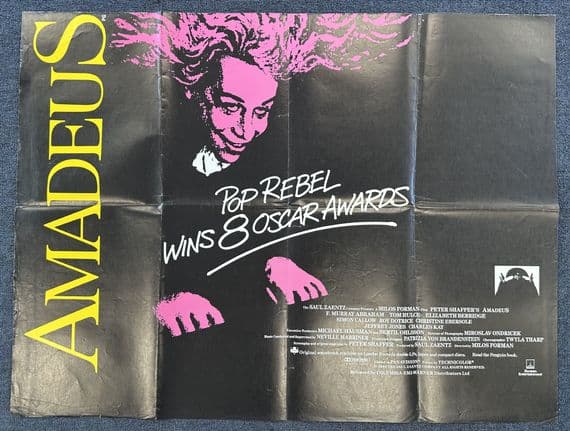 Amadeus - UK Quad Poster | F Murray Abraham