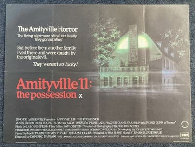 Amityville II The Possession - UK Quad Film Poster |