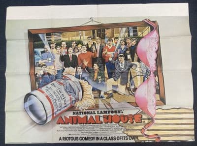 Animal House - UK Quad Poster | John Belushi | John Landis