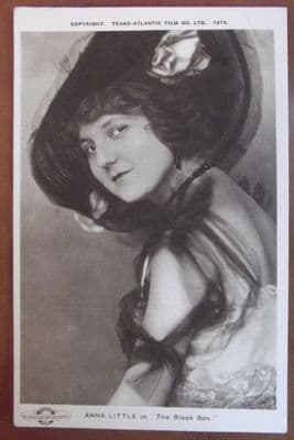 Anna Little Silent Film Star - Vintage Postcard