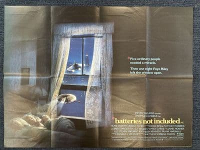 Batteries Not Included - UK Quad Poster | Jessica Tandy