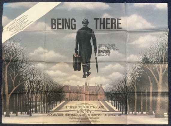Being There - UK Quad Poster | Peter Sellers