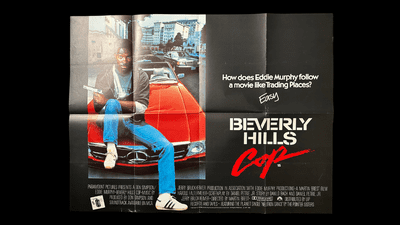Beverly Hills Cop - UK Quad Film Poster | Eddie Murphy