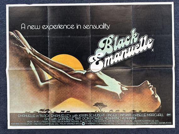 Black Emanuelle - UK Quad Poster | Laura Gemser