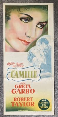 Camille - Australian Daybill Poster | Greta Garbo