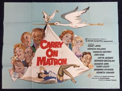 Carry on Matron- UK Quad Poster | Sid James | Kenneth Williams (2)