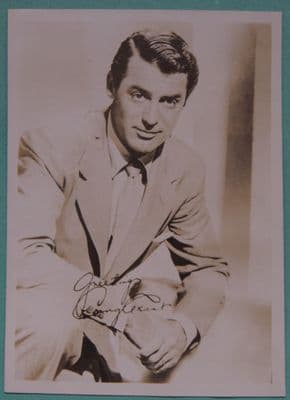 Cary Grant - Signed Photo