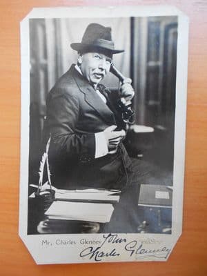 Charles Glenney,Vintage Postcard, RARE Foulsham and Banfield, Signed, c1915