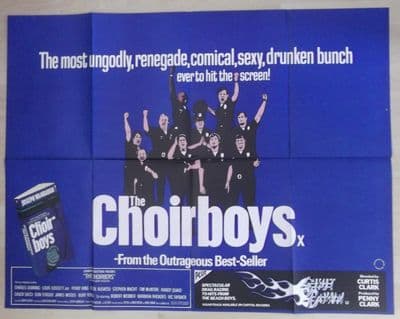 Choirboys (1977) - Charles Durning | Louis Gossett Jr | UK Quad Film Poster