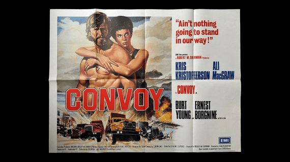 Convoy - UK Quad Film Poster | Kris Kristoffersen