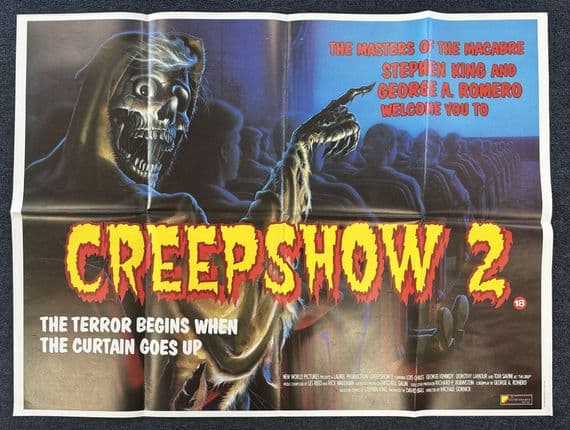 Creepshow 2 - UK Quad Poster | George A Romero | Stephen King