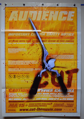 Cut - Australian Film Poster, One Sheet