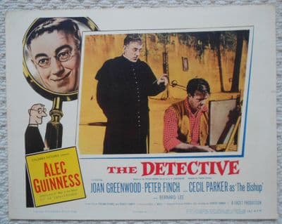 Detective, Original Lobby Card, Alec Guiness, '54