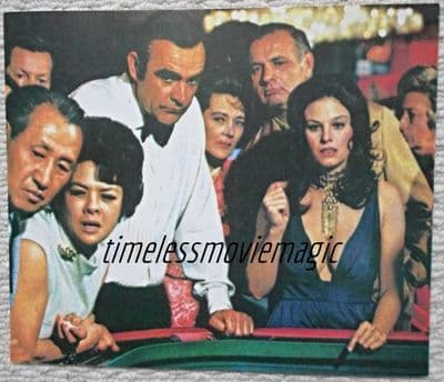 Diamonds are Forever, Press Photo, James Bond at the Casino! '71 (JB13)