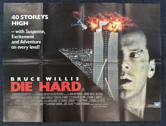 Die Hard - UK Quad Poster | Bruce Willis