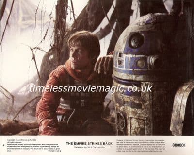 Empire Strikes Back, Original Movie Still, Luke Skywalker, R2D2, '80