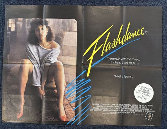 Flashdance - UK Quad Poster | Jennifer Beals